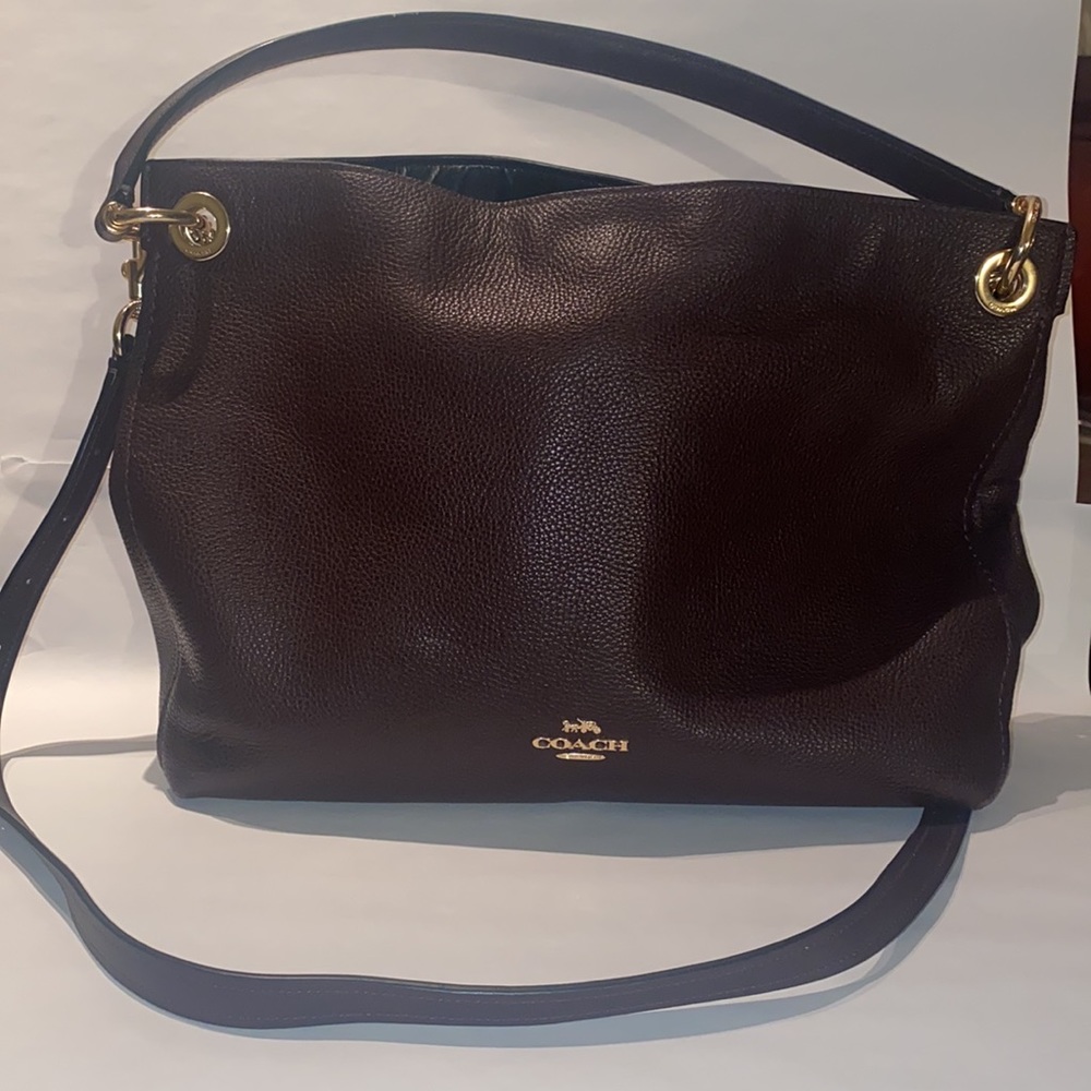 Clarkson Coach Bag Chocolate